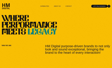 hmdigital.agency screenshot