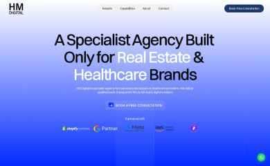 hmdigital.agency screenshot