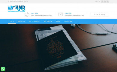 hmdtravelagencies.com screenshot