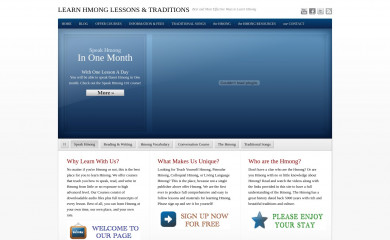 hmonglessons.com screenshot