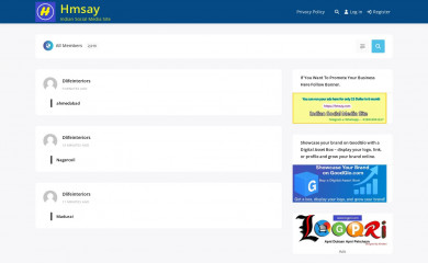 hmsay.com screenshot