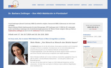 hno-zeitlinger.at screenshot