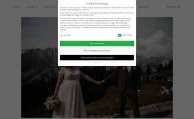hochzeitsfotografie-unterkofler.at screenshot
