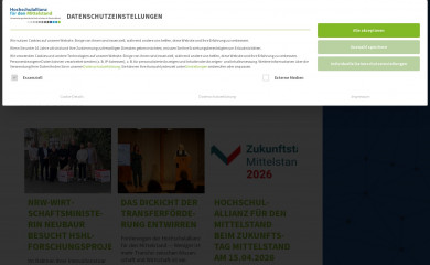hochschulallianz.de screenshot