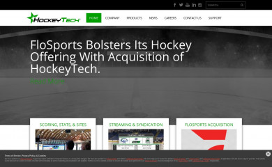 hockeytech.com screenshot