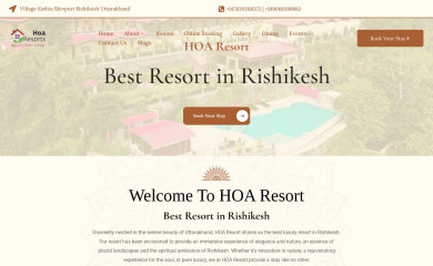 hoaresort.com screenshot