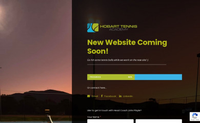 hobarttennis.com screenshot