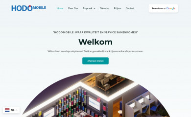 hodomobile.nl screenshot