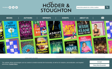 hodder.co.uk screenshot