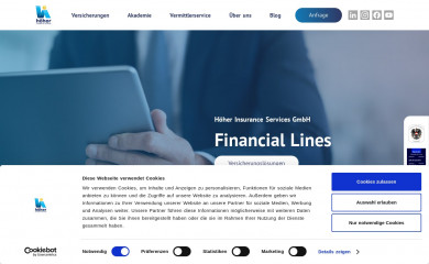 hoeher.info screenshot