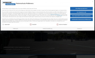 hofmeister-asphalt.de screenshot