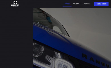 hoffer-autoservis.sk screenshot