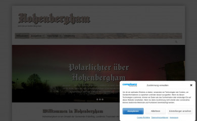 hohenbergham.de screenshot