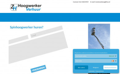 hoogwerkertwente.nl screenshot