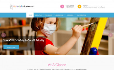 holmdelmontessorischool.com screenshot