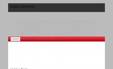 holden-spareparts.com.au screenshot