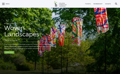 holdenarb.org screenshot