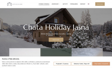 holiday-jasna.com screenshot