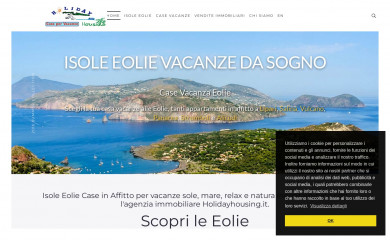 holidayhousing.it screenshot