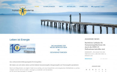 holistic-studies.at screenshot