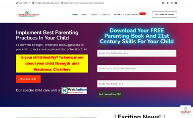 holistic2healthy.com screenshot