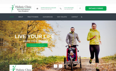 holisticclinic.ca screenshot