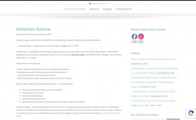 holistinenavarrus.fi screenshot