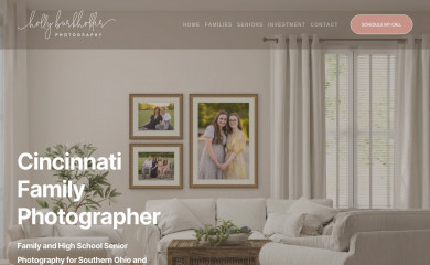 hollyburkholder.com screenshot
