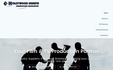 http://hollywoodnorth.org screenshot