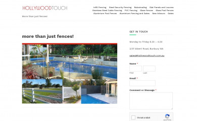 hollywoodtouch.com.au screenshot