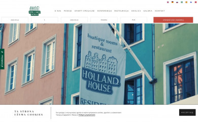 hollandhouse.pl screenshot