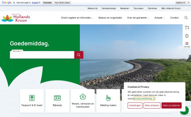 hollandskroon.nl screenshot