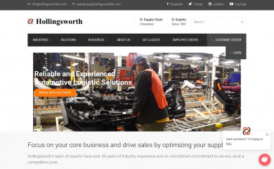 hollingsworthllc.com screenshot