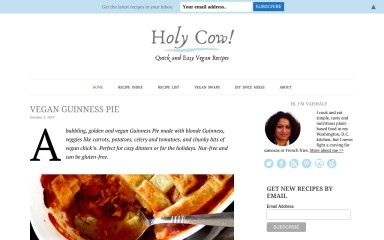 http://holycowvegan.net screenshot