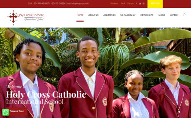 holycrossacademy-ke.com screenshot