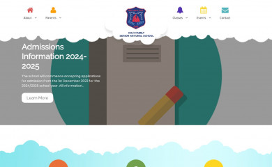 holyfamilysns.ie screenshot