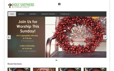 holyshepherd.org screenshot
