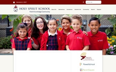 http://holyspirit-school.org screenshot