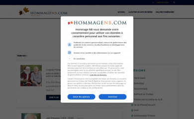 hommagenb.com screenshot