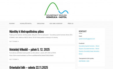 homolkamotol.cz screenshot