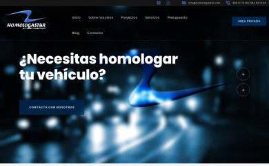 homologastur.com screenshot