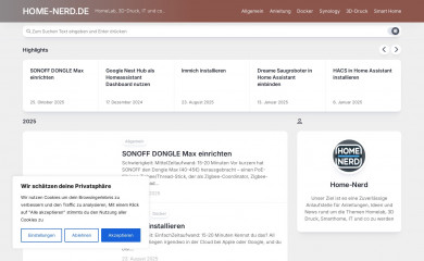 home-nerd.de screenshot