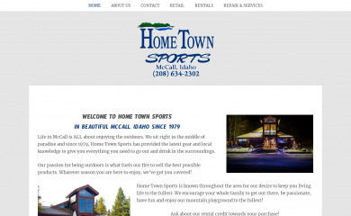 hometownsportsmccall.com screenshot