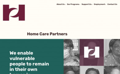 homecarepartners.org screenshot