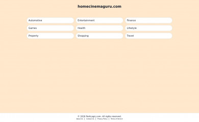 homecinemaguru.com screenshot