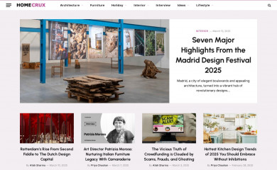 homecrux.com screenshot