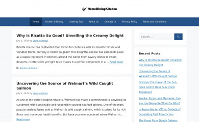homediningkitchen.com screenshot