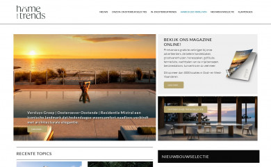 homeentrends.be screenshot