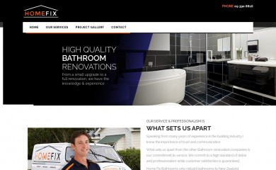 homefix.co.nz screenshot