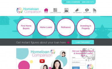 homeloancomparison.com.au screenshot